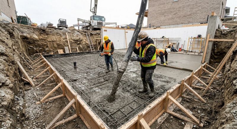 Basement Concrete Installation in Marina, CA