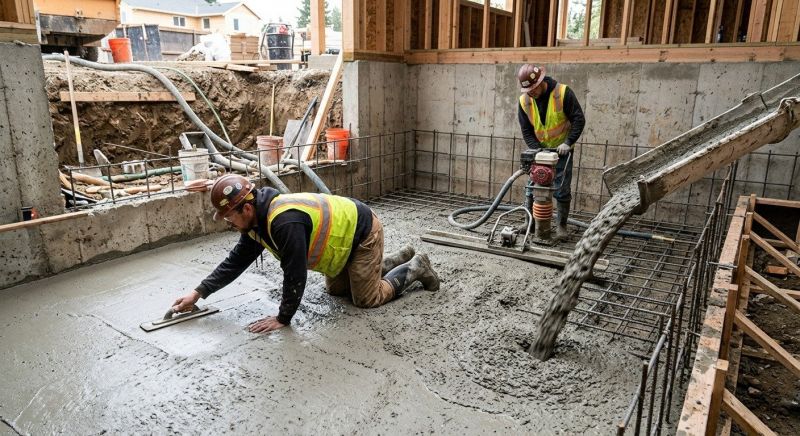 Basement Concrete Installation in Monterey County, CA