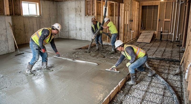Basement Concrete Pouring in Santa Cruz County, CA