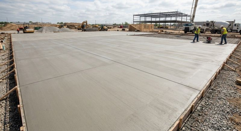 Commercial Slab Construction in Boulder Creek, CA