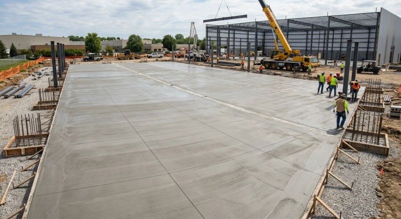 Commercial Slab Construction in Salinas, CA