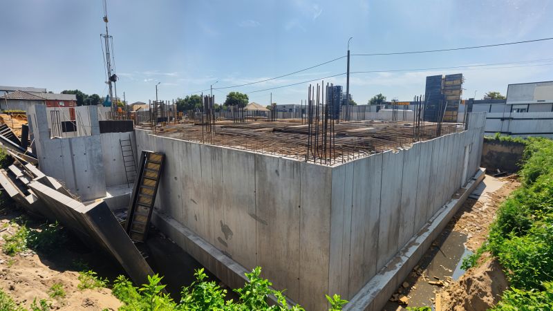 Commercial Slab Construction in Scotts Valley, CA