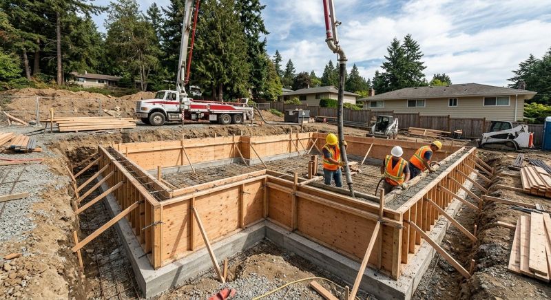Concrete Foundation Installation in San Juan Bautista, CA