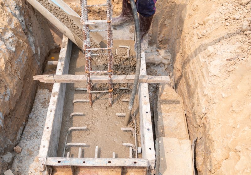 Concrete Foundation Pouring in Santa Cruz County, CA