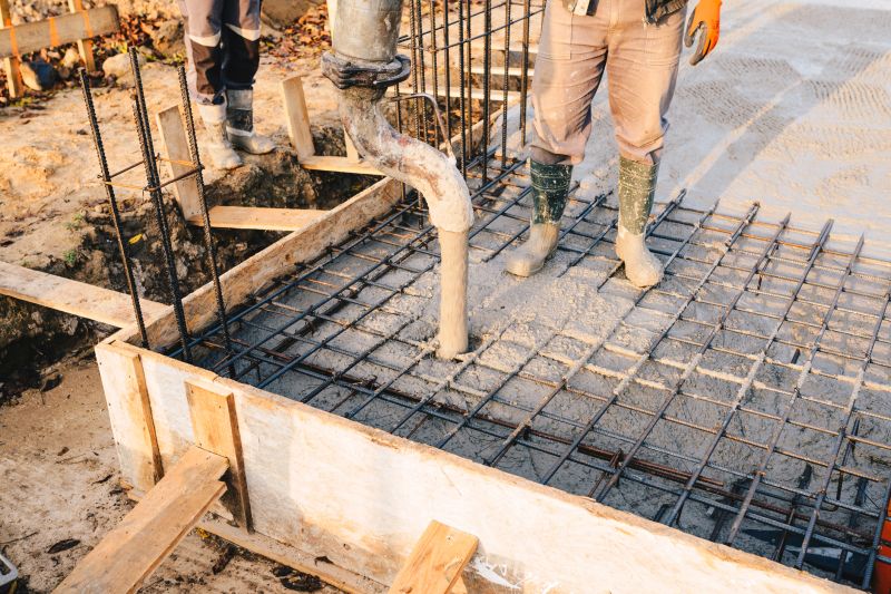 Concrete Foundation Pouring in Santa Cruz County, CA