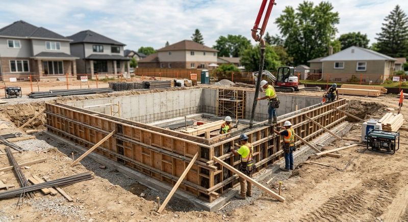 Foundation Construction in Santa Cruz County, CA