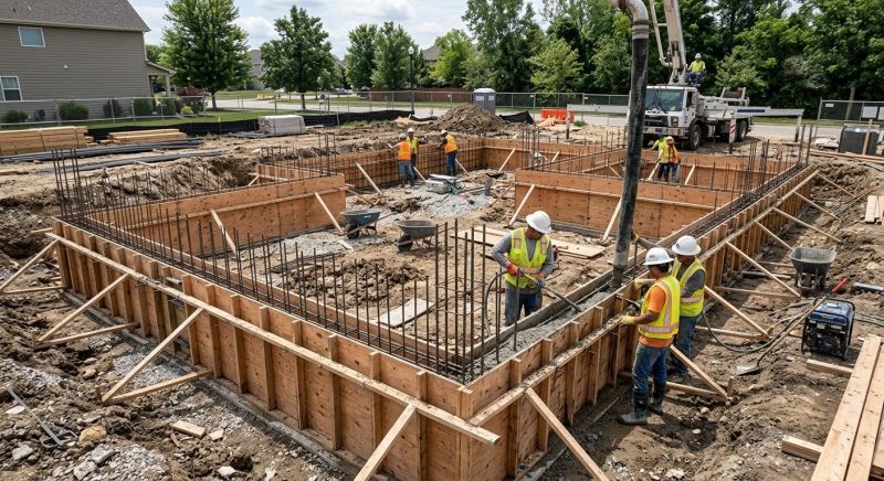 Foundation Construction in Santa Cruz County, CA