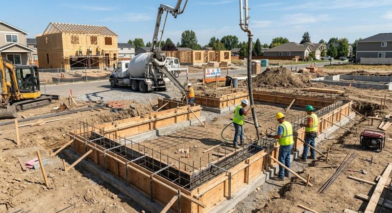 Foundation Construction in Marina, CA
