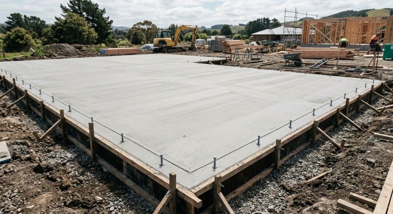 Foundation Slab Construction in Santa Cruz County, CA