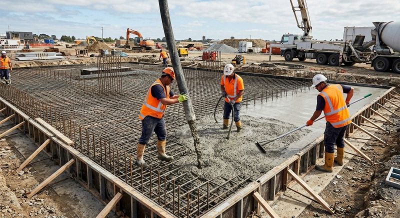 Foundation Wall Pouring in Gilroy, CA