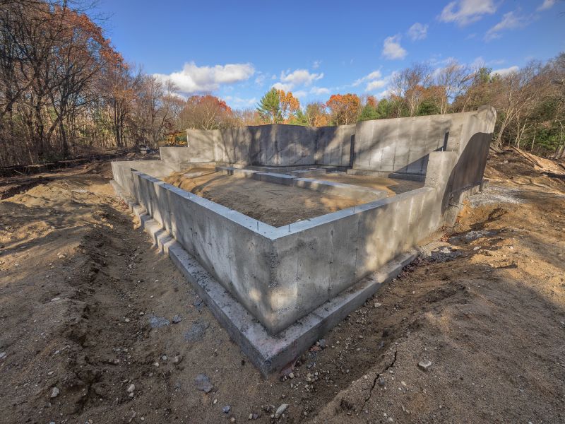Foundation Wall Pouring in Santa Cruz County, CA