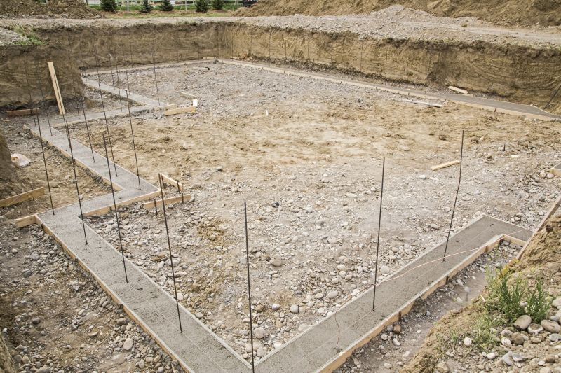 House Footing Construction in Santa Cruz County, CA