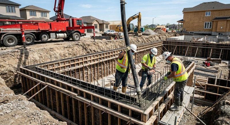 Poured Foundation Installation in Santa Cruz County, CA